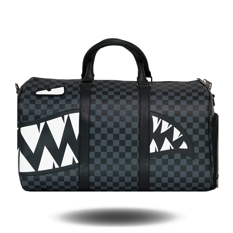 The Enemy Venom Black/Grey Checkered Duffle Bag