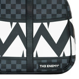 The Enemy Venom Black/Grey Checkered Duffle Bag