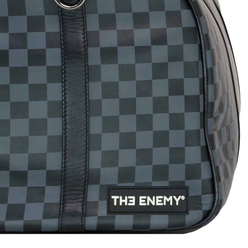 The Enemy Eyes Black/Grey Checkered Duffle Bag