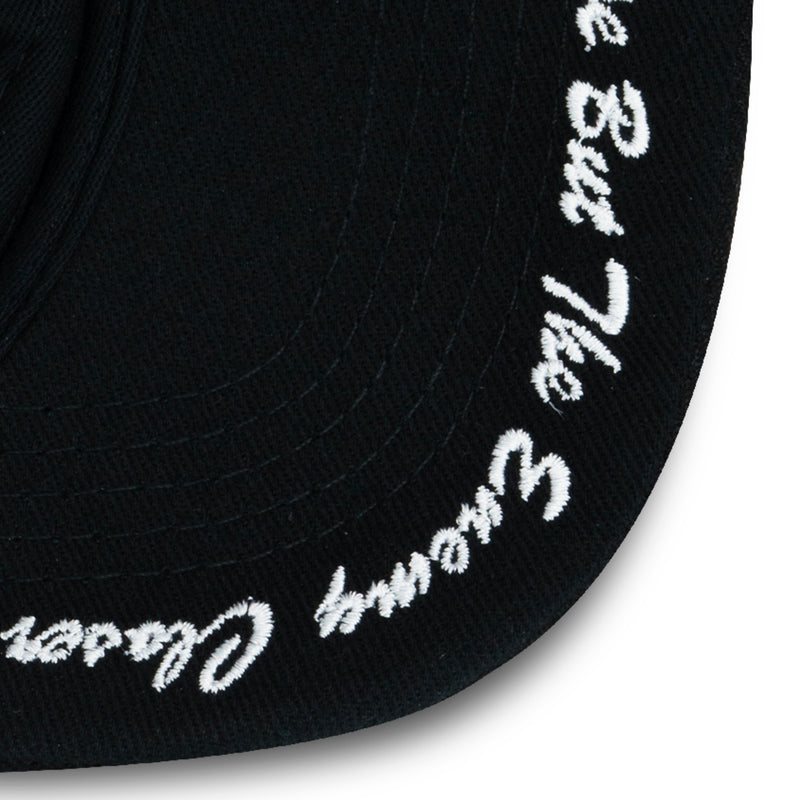 The Enemy TE Embroidered Black Cap