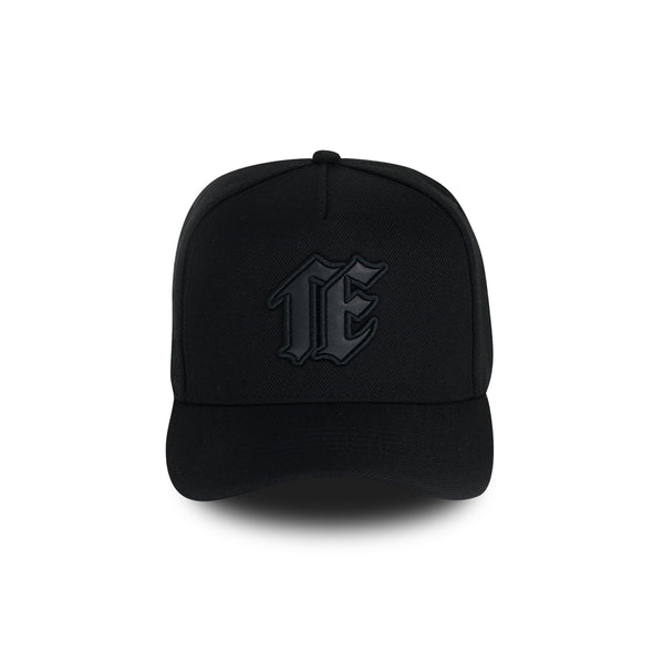 The Enemy TE Embroidered Black Cap