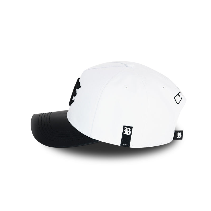 The Enemy TE Embroidered White Cap