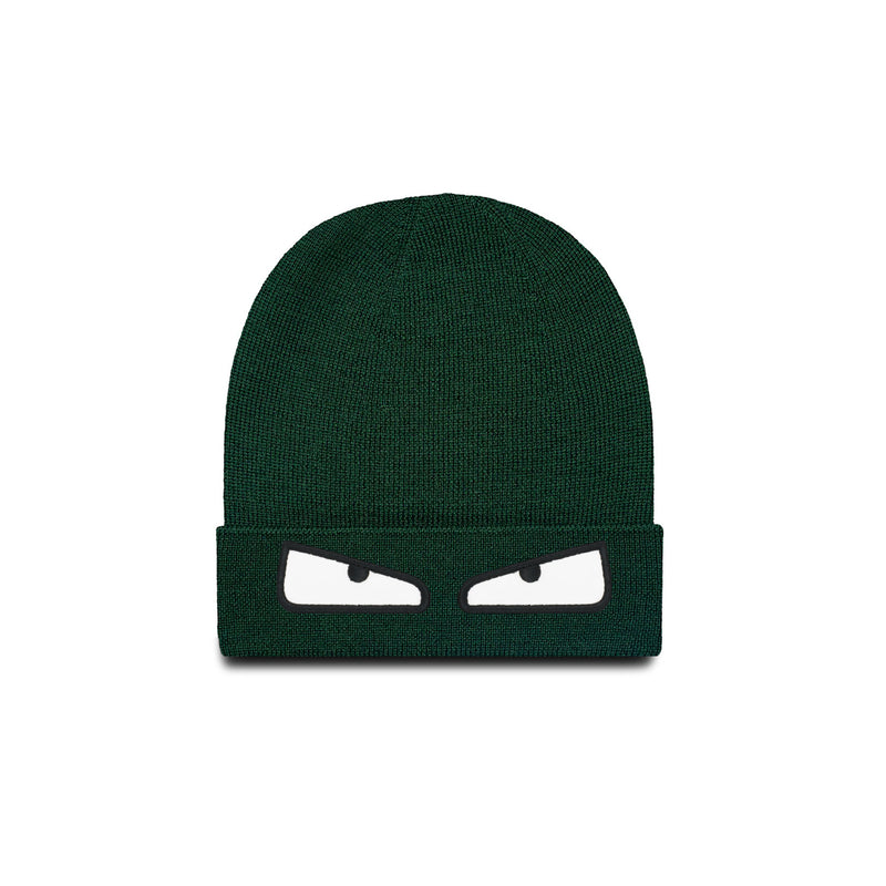 The Enemy Eyes Green Beanie