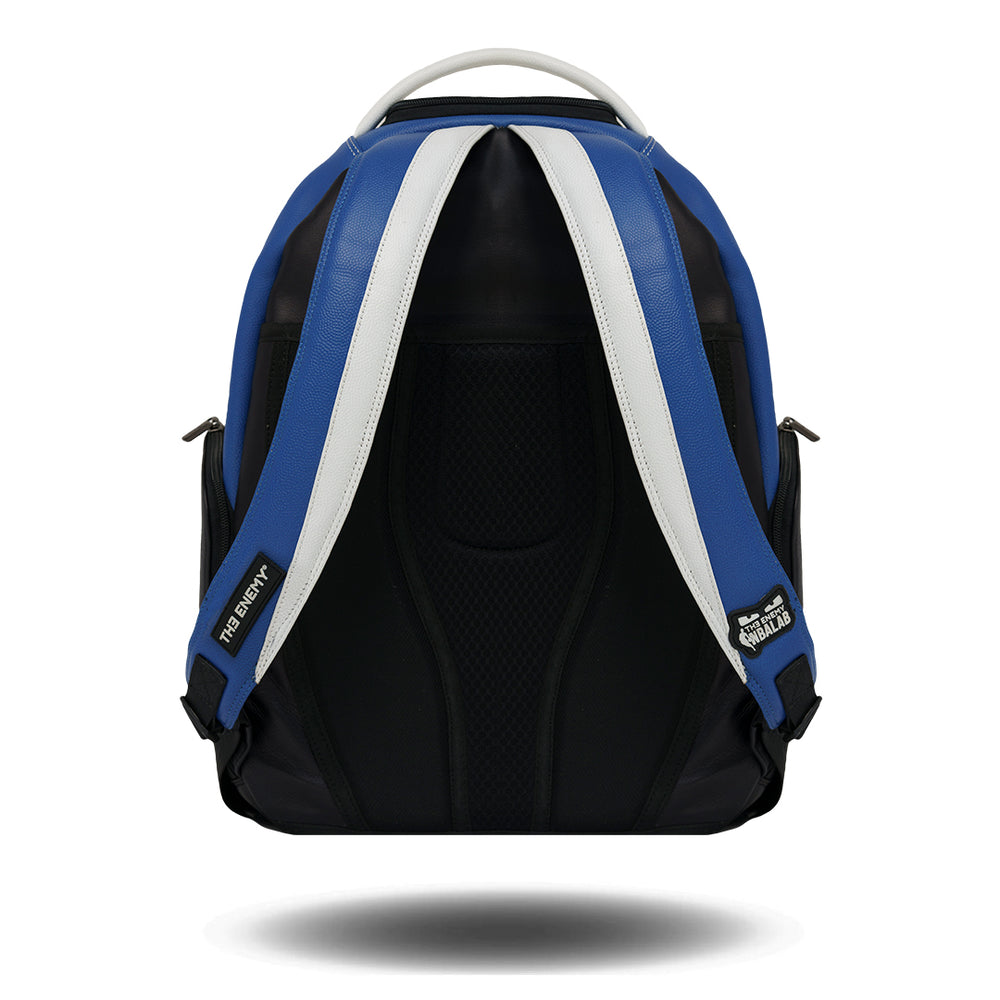 LUXURY LEATHER NEW YORK KNICKS x THE ENEMY OFFICIAL NBA LAB TEAM BACKP