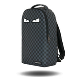 The Enemy Eyes Black/Grey Checkered Backpack