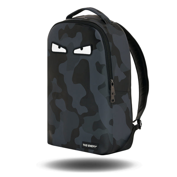 The Enemy Eyes Black Camo Backpack