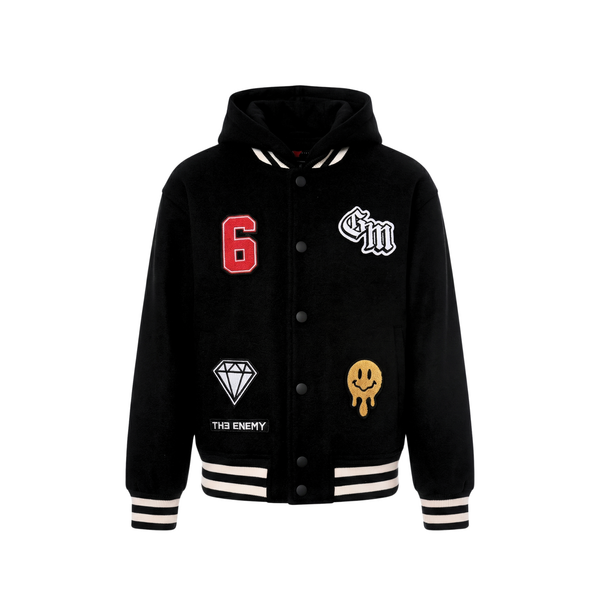 The Enemy Gabriel's Hooded Varsity Jacket