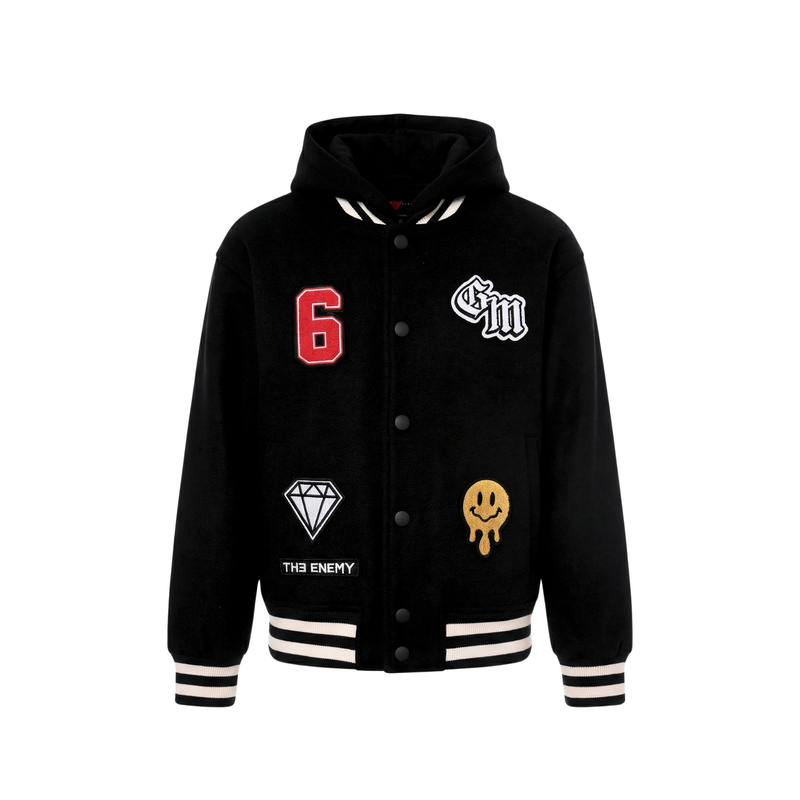 The Enemy Gabriel's Hooded Varsity Jacket