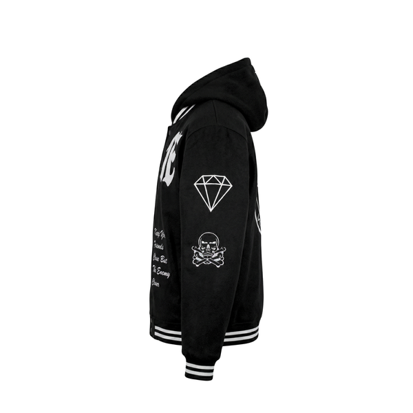 The Enemy BRISTOL Hooded Varsity Jacket