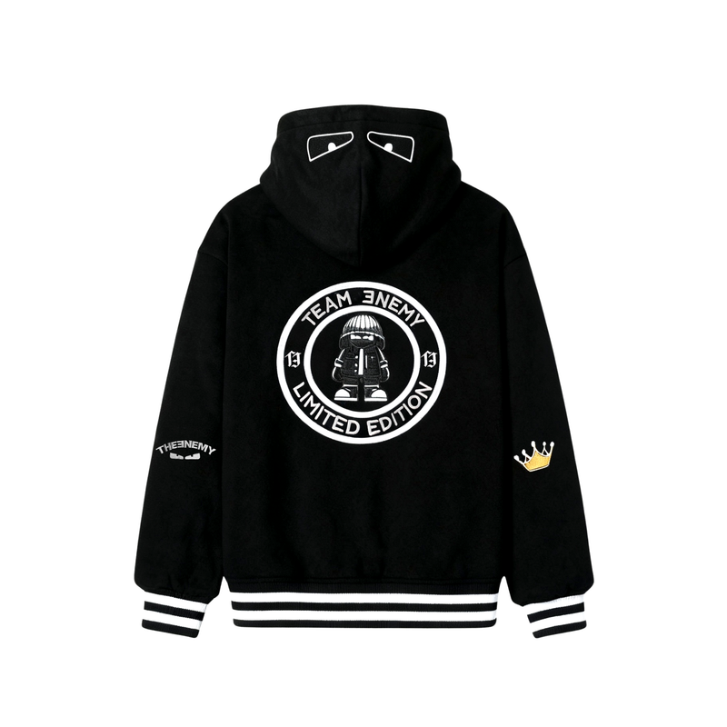 The Enemy Gabriel's Hooded Varsity Jacket