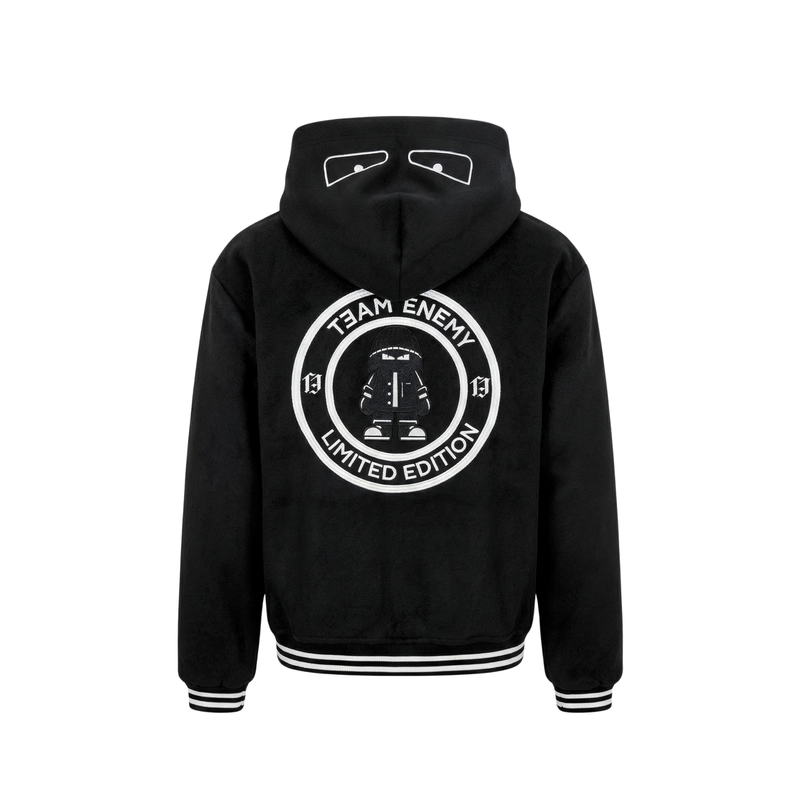 The Enemy BRISTOL Hooded Varsity Jacket